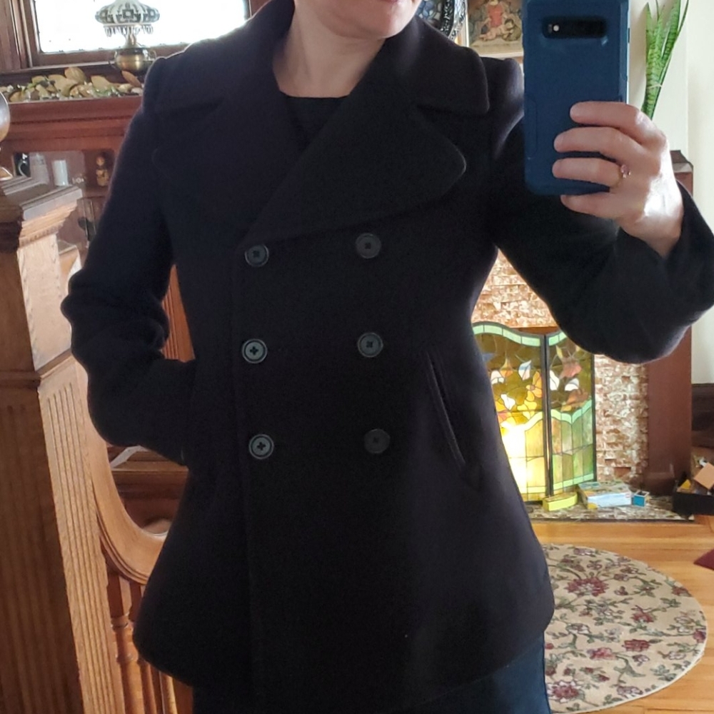 Banana Republic Wool Pea Coat